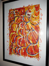 MARIO SCHIFANO- MATERICA 70 x 100 rabarama,tano festa,franco angeli,aligi sassu