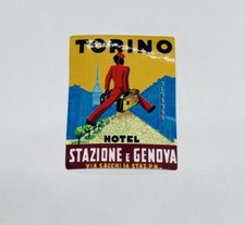 Adesivo Albergo Hotel Torino