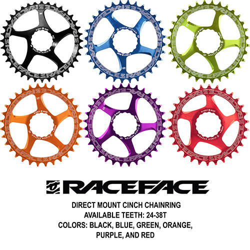 Raceface catena rca - rca, montaggio