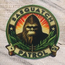 Sasquatch/Bigfoot Patch