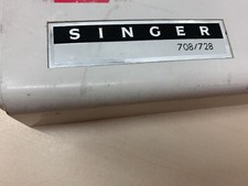 Macchina da cucire Singer modello punto camme e Singer 708/728 scatola + piedini + coperchio