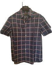 Louis Vuitton Monogram Cobalt men's short sleeve shirt