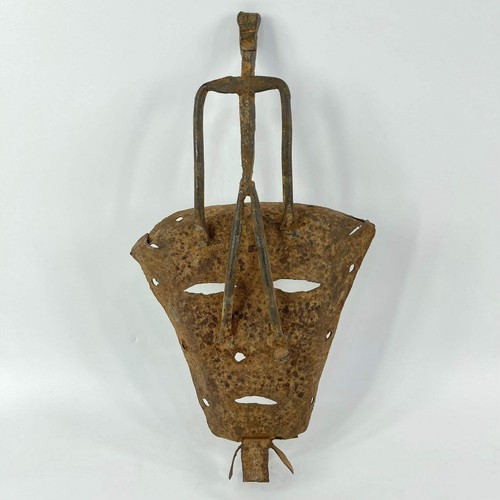 Maschera ferro dogon - maschera,