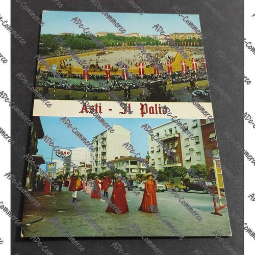 Cartolina asti il palio - cartolina,