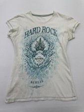 T-shirt donna Hard Rock crema