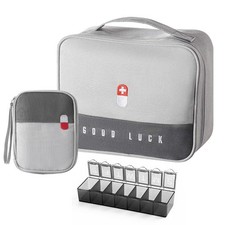 2 borse per medicinali grandi