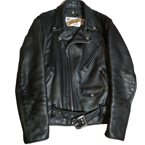 Giacca pelle schott - pelle, perfecto