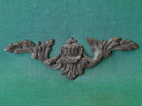 Antico fregio placca ottone - fregio,