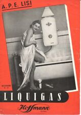 Pubblicità Fornelli Cucine Gas-LIQUIGAS A.P.E. LISI-Azienda Gas Acqua Genova 49