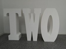 Scritta 80x30 cm DUE bambini