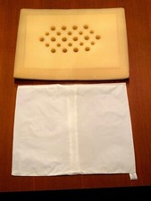 CUSCINO E FEDERA PER CULLA/LETTINO 45X34X4 cm CIRCA