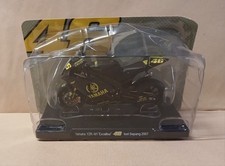  MOTO YAMAHA YZR-M1 EXCALIBUR TEST SEPANG 2007 - VALENTINO ROSSI SCALA 1/18