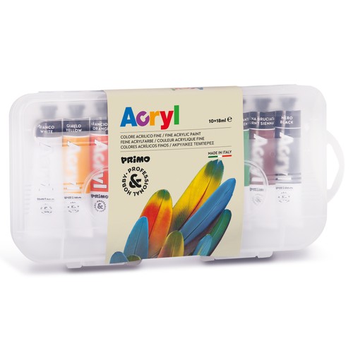 Colori olio acrilici - a, e