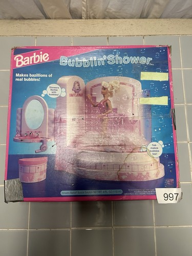 Barbie bubblin shower set - barbie,