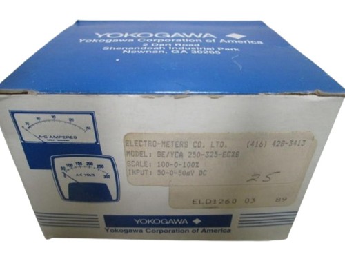 Yokogawa 250 325 ecxs - 250-325-ecxs, metro