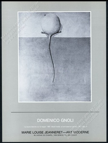 1983 domenico gnoli - 1983, grasso