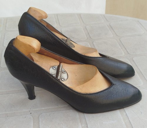 Zapatos tacón fendi negros - fendi,