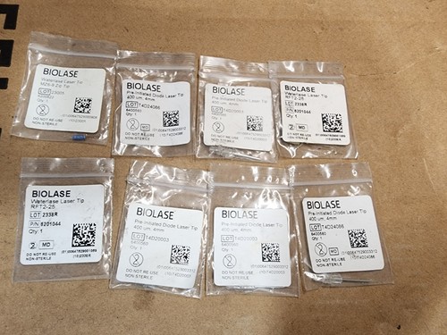 Lotto punte laser biolase - 7,