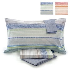 Lenzuola Zucchi Vibe una piazza e mezza completo letto con due federe cotone