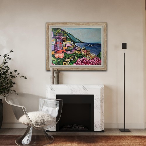 Quadro positano - quadro,