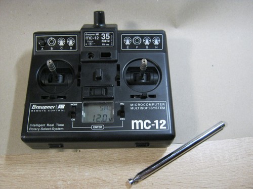 Trasmettitore graupner 12 - trasmettitore, mc