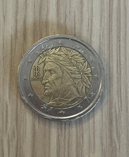 Moneta euro dante alighieri - 2,
