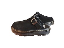 Dr Martens Zebzag mules pelle scamosciata nera EU 42 UK 8