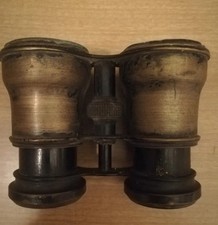 Antico BINOCOLO in ottone