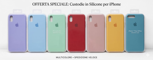 Cover silicone per iphone17 - in,