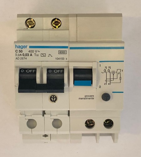 Hager originale magnetotermico - hager,