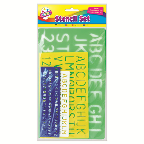 Set stencil con - di,