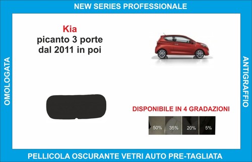 Pellicole oscuranti vetri kia - pellicole,
