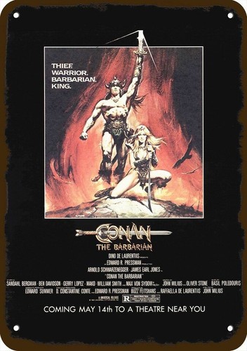 1982 conan barbaro uscita - conan, il