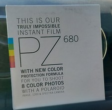 Polaroid pellicola Pz 680 Impossible Per Camere Spectra Ed Image  INTROVABILE!!!