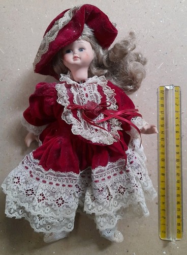 Bambola vintage porcellana - bambola,