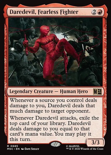 Mtg daredevil fearless - daredevil,,