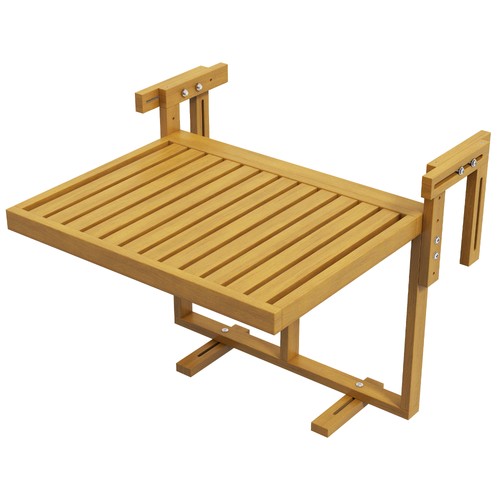 Outsunny tavolino per balcone - tavolino,