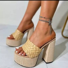 Zeppe Estive Con Tacco Alto 15