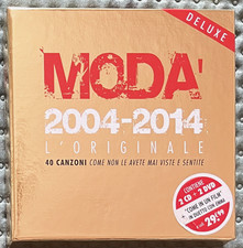 MODA' COFANETTO DELUXE 2 CD + 2 DVD 2004-2014 L'ORIGINALE 2014 ULT140002 RARO