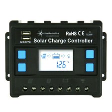 30A Carica 12V 24V Solare