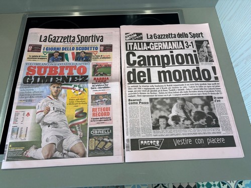 Giornale calcio gazzetta dello - calcio,