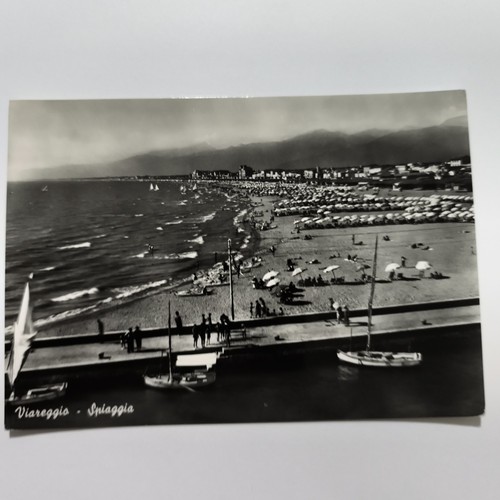 Viareggio spiaggia cartolina - spiaggia,