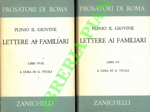 Plinio giovane lettere ai - plinio, il