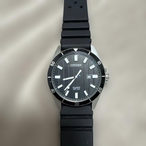 Citizen quartz watch - quartz, black