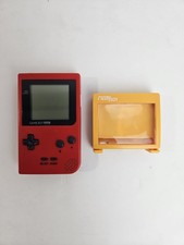 Nintendo Game Boy POCKET Console Portatile Rosso + Lente ingrandimento con luce