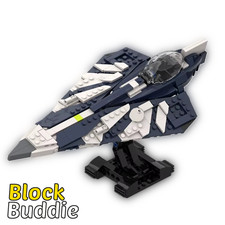 Star Wars Clone Wars Delta 7 Jedi Aethersprite Starfighter MOC blocco di bloccaggio