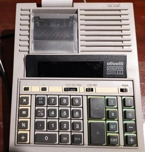Calcolatrice olivetti - calcolatrice, olivetti 