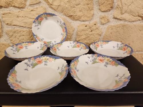 Lot assiettes creuses - de, 6
