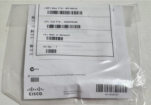 Cisco sfp 10g - cisco, sfp-10g-lr