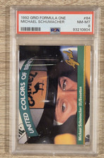MICHAEL SCHUMACHER #84 GRID